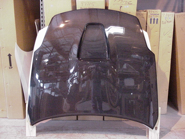 K031515 NISSAN 350Z COWL HOOD FRP | Kaminari Aerodynamics