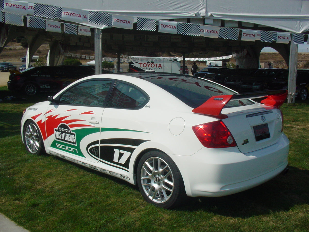 沢雉会2010 シーズン5〜8 K060655 SCION tC 2004-2010 CELEBRITY WING FRP | Kaminari Aerodynamics