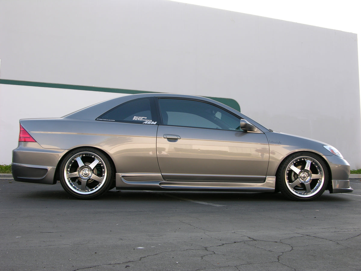 K099730U HONDA CIVIC 2 DOOR 2001-2005 SIDE SKIRTS PUR | Kaminari