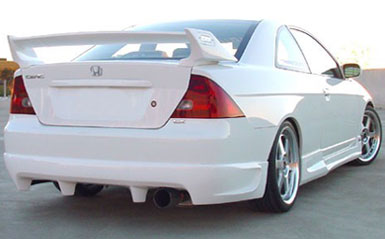 K099750 HONDA CIVIC 2001-2005 GEN 7 WING KTR 2 STYLE FRP