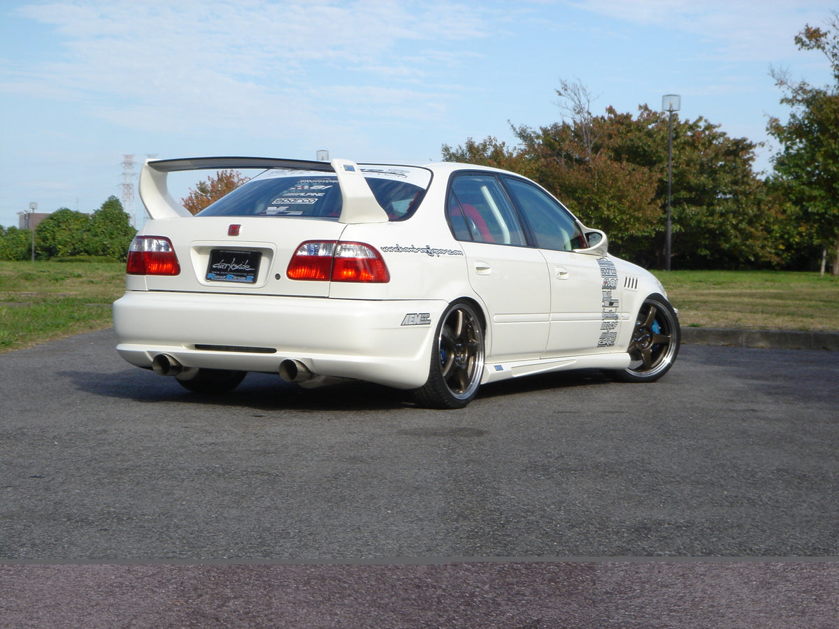 K099655 HONDA CIVIC 1996-2000 GEN 6 COUPE 3 PC KTR STYLE WING FRP