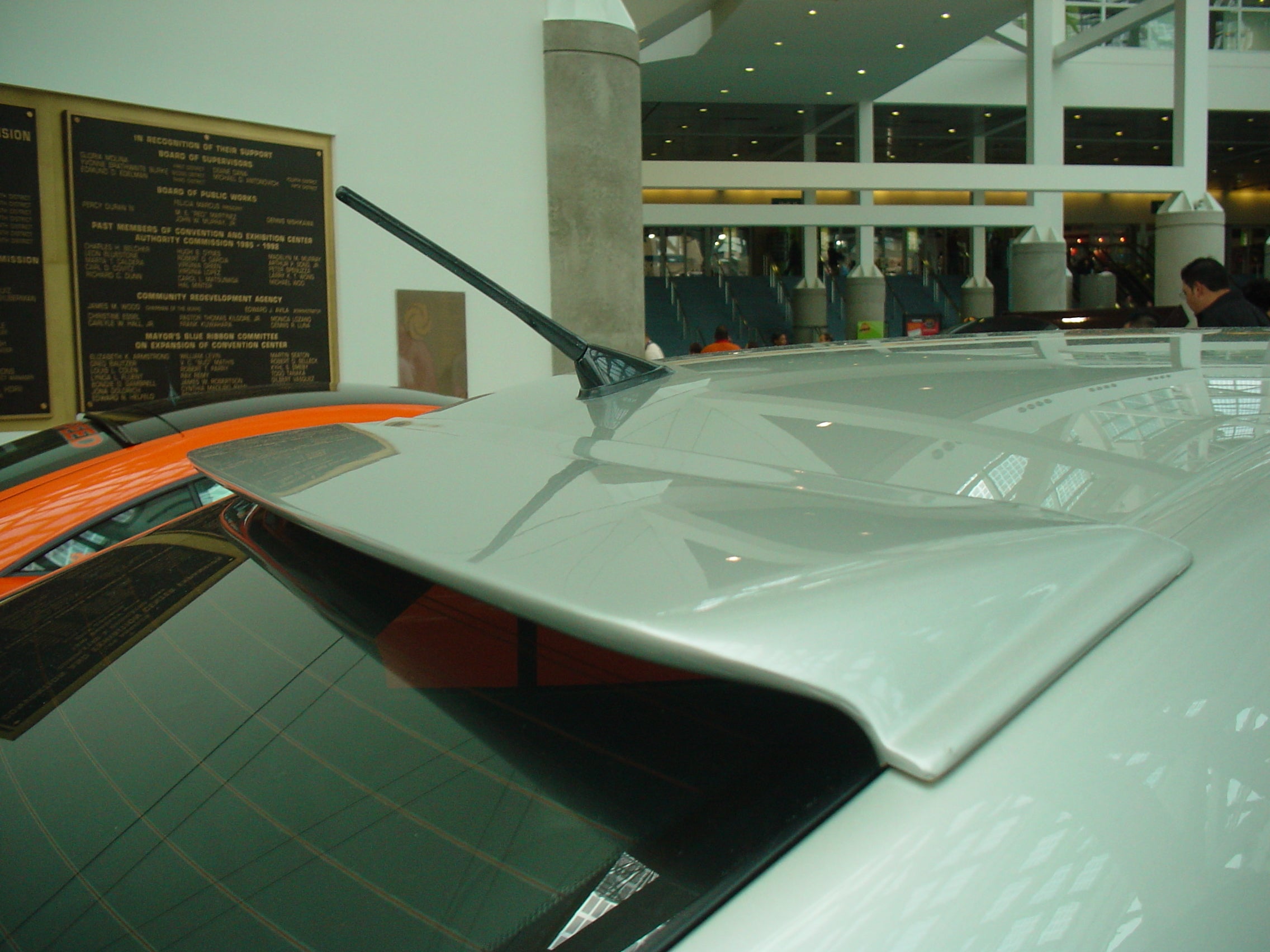 K010355U LEXUS IS300 ROOF SPOILER/WING PUR | Kaminari Aerodynamics
