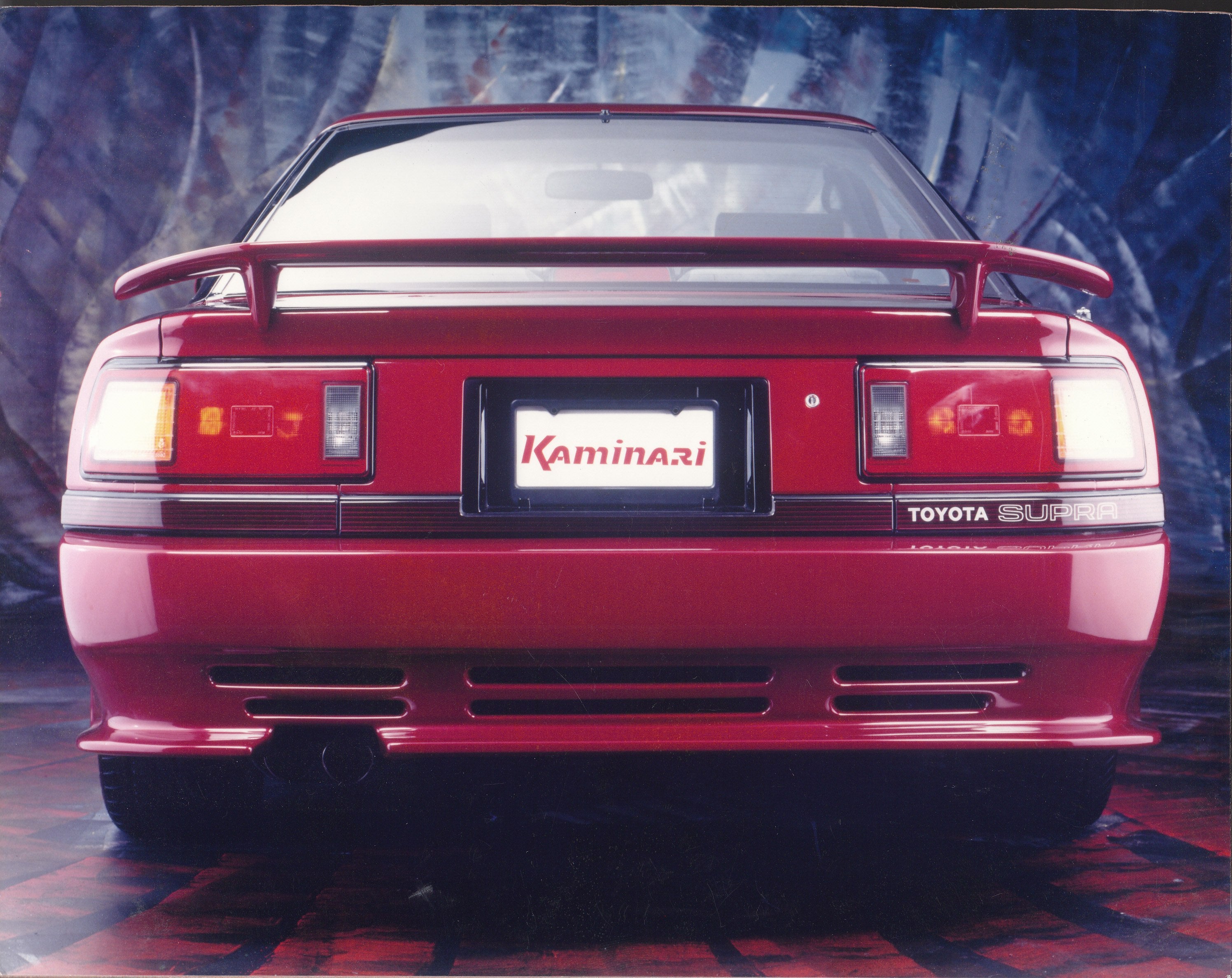 K060740 TOYOTA SUPRA 1986.5-1990 REAR BUMPER FULL FASCIA FRP