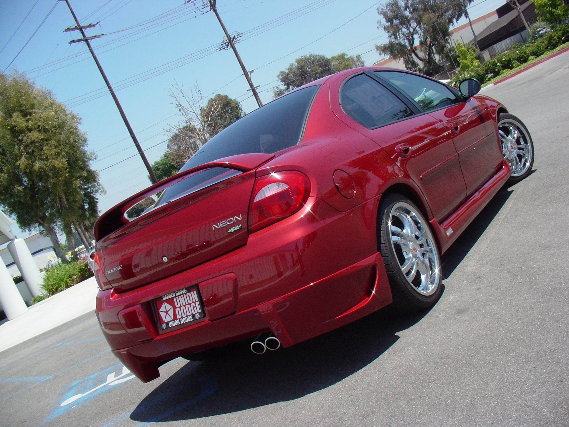 KA10803U DODGE NEON 2003-2005 4PC LIP KIT PUR | Kaminari Aerodynamics