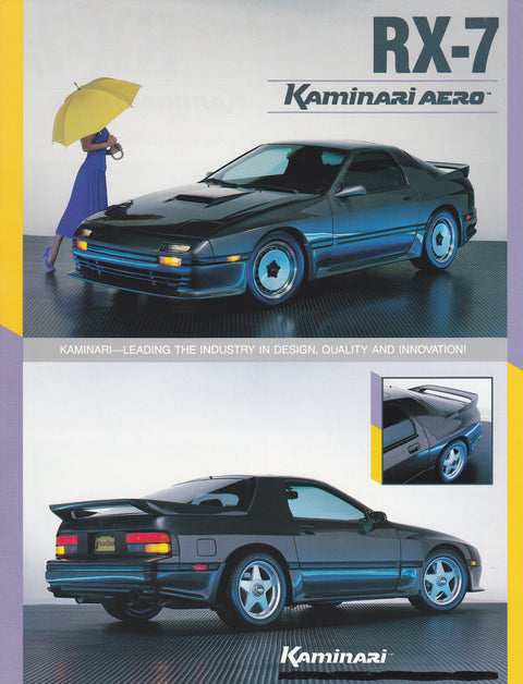 KA70000 MAZDA RX-7 1986-1988 SERIES 4 LIP KIT FRP | Kaminari