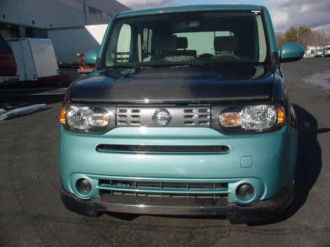 K036120 NISSAN CUBE AIR DAM SPOILER FRP | Kaminari Aerodynamics