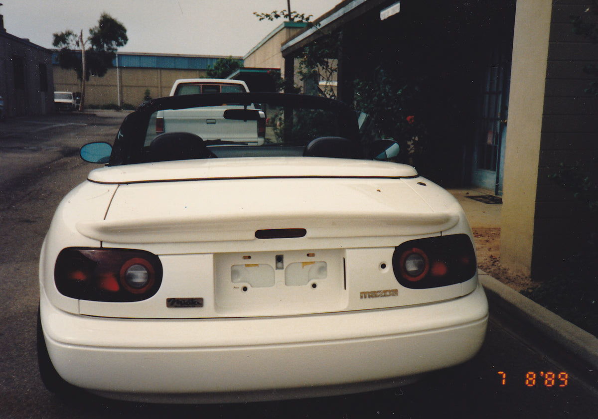 K070650U MAZDA MIATA TRUNK LID WING/SPOILER PUR Kaminari Aerodynamics
